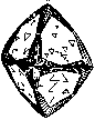 diamond crystal drawing