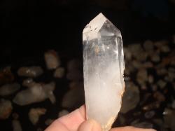 A single quartz crystal